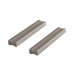 Pack 2 tiradores 140 mm roble gris darwin