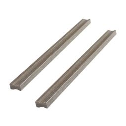 Pack 2 tiradores 360 mm roble gris darwin