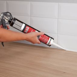 Sellador de silicona blanco 280 ml brenner