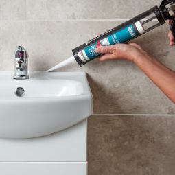 Sellador baños y cocinas premium 280 ml blanco brenner