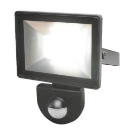 Proyector led 10w negro con sensor