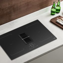 Placa inducción con extractor integrado 78 cm