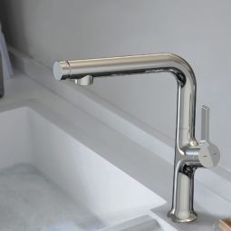 Grifo de cocina Monomando Brillo Pelenu