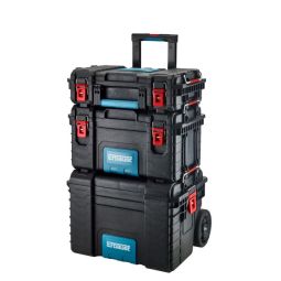 Caja herramientas con ruedas 3 piezas Erbauer