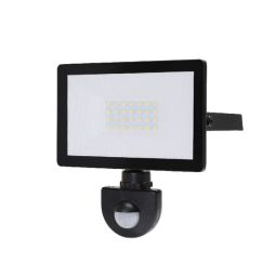 Proyector LED  Negro Lucano 20W Sensor