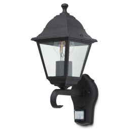 Aplique Exterior Ascendente 4 Caras Negro Varennes