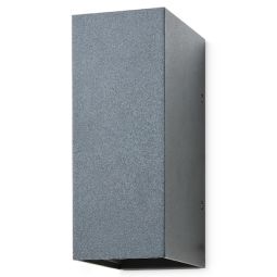 Aplique Exterior LED 2 Caras Gris Celtisa