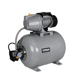 Grupo de Presión 50 L 1100 W Caudal 4600 L/h Titan