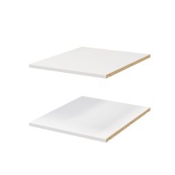 Pack estante Homny 50x58 cm blanco 2 uds