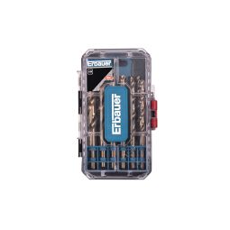 Pack brocas metal M35 Erbauer 25 uds