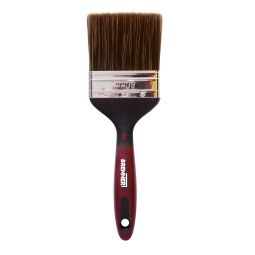 Brocha plana madera y metal 80mm Brenner