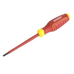 Destornillador aislante VDE plano 100x4 Erbauer