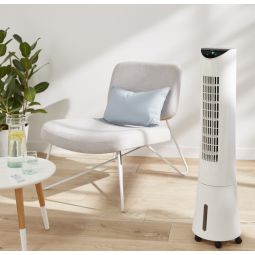 Ventilador evaporativo torre 45 W Bodner