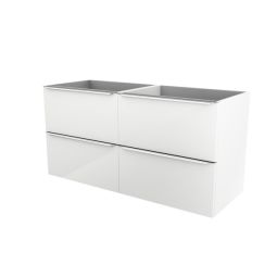 Mueble de baño suspendido Idalie color blanco 120x60cm