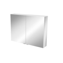 Mueble de baño auxiliar suspendido Idalie con espejo 60x80x15cm