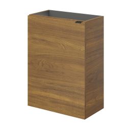 Mueble de baño suspendido Idalie color nogal 44cm
