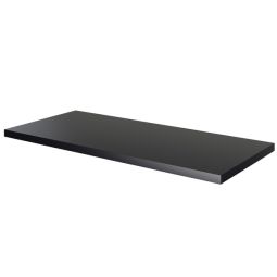 Encimera de baño Elvia negro 100x45,5 cm