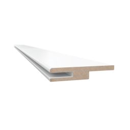Recrecido puerta Aleko 14 cm blanco
