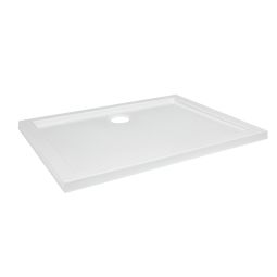 Plato ducha Adelan acrílico blanco 100x70 cm