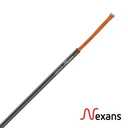 Cable H07V-R 6mm negro Nexans al corte 1m