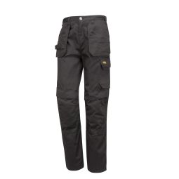 Pantalón Sember con bolsillos negro talla 48 Site