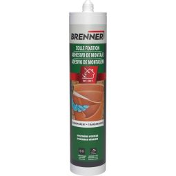 Adhesivo de polímero transparente 290 ml Brenner