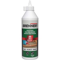 Adhesivo para madera blanco 500 ml Brenner