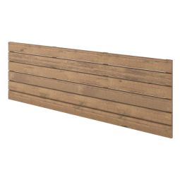 Panel ocultación madera Skimia V2 marrón 180x60 cm Blooma