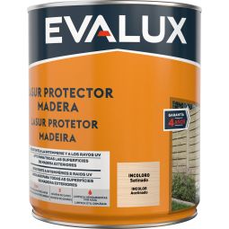 Evalux lasur agua 4 satin. inc. 750ml