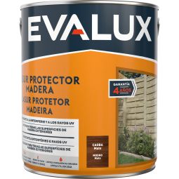 Lasur agua mate caoba 2,5 L Evalux