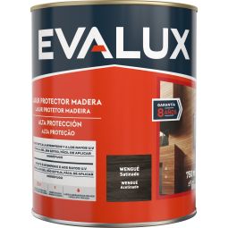Lasur agua satinado wengué 750 ml Evalux