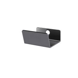 Homny pack 2 tiradores manual metal gris mate