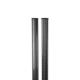 Poste redondo rack 48mm x 1300mm color gris