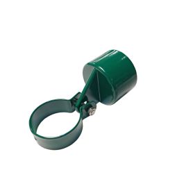 Fijación para tornapuntas poste 48mm color verde pack de 2