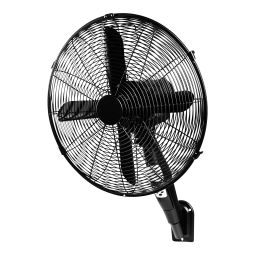 Ventilador de pared 40 cm negro