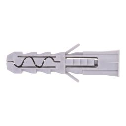 Taco macizo con tornillos 5x25mm 100uds Brenner