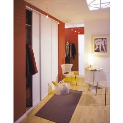 Puerta corredera blanca 240 x 92 cm