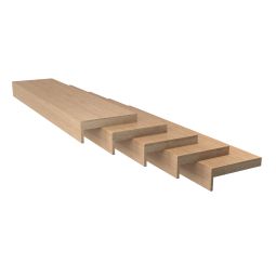 Pack molduras extensibles Garban roble miel 7x1cm