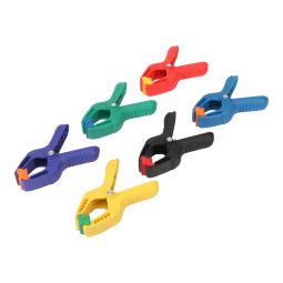 6 pinzas sargento 75 mm