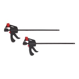Juego de sargentos tipo barra 2 piezas 250x35mm Forge Steel