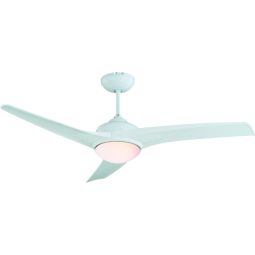 Ventilador de techo con luz Venias 3 aspas 132 cm blanco