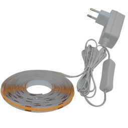 Tira LED COB 5m luz cálida Caudelie