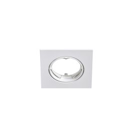Bisel para foco downlight cuadrado blanco Cooke & Lewis