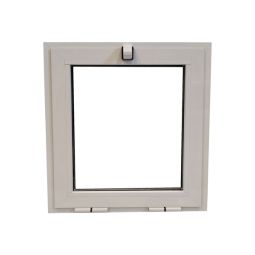 Ventana aluminio golpe blanco 50x50 cm