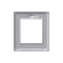 Ventana PVC golpete blanca 60x50 cm