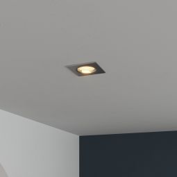 Bisel para foco downlight empotrable  redondo cromo cepillado Cooke & Lewis