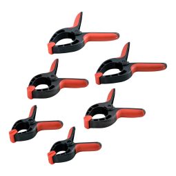 Set de pinzas de resorte  4", 6" y  9" 6 unidades Forge Steel