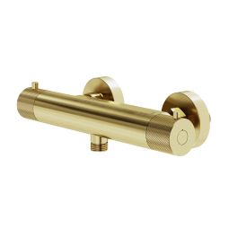 Grifo ducha termostático Livie dorado