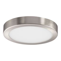 Plafón led redondo metálico cromo AiUS 21,5cm Cooke & Lewis