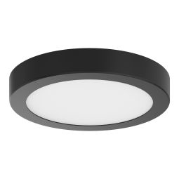 Plafón led redondo negro AiUS 21,5cm Cooke & Lewis